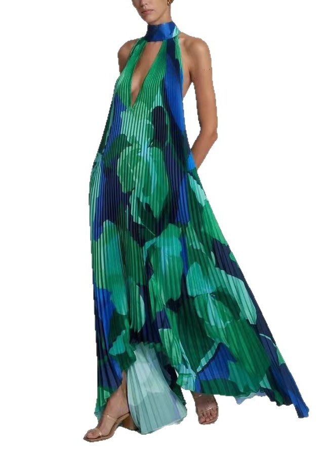 The Oceane Neck Flared Dress Detail – La Rose Couture Dresses & Gowns