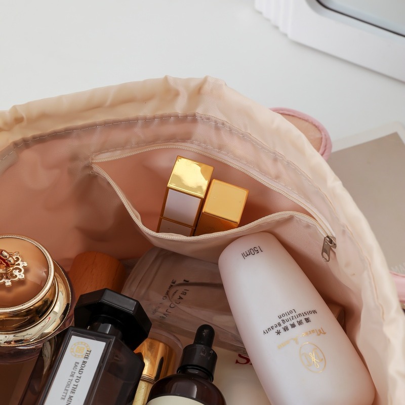 Drawstring Makeup Cosmetic Storage Bag - Image 3