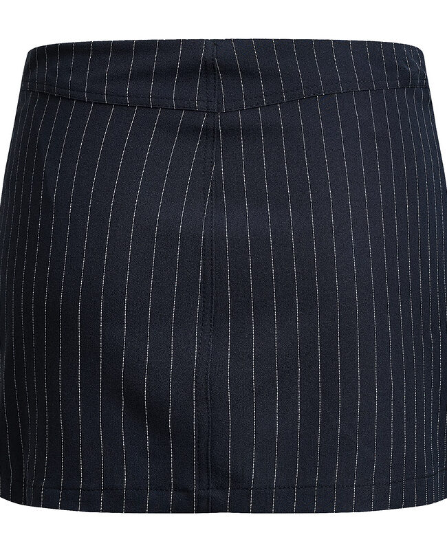 The Pauline High Waist Double Slip Pocket Slim Fit Short a Line Skirt Detail – La Rose Couture Trousers & Skirts