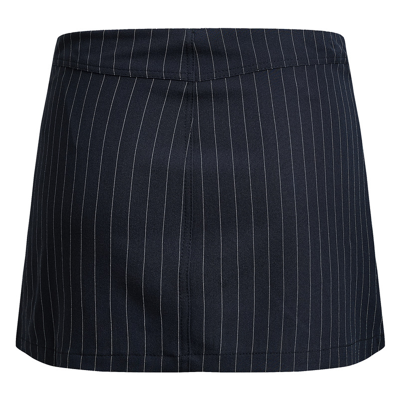 High Waist Double Slip Pocket Slim-fit Slim-fit Short A- line Skirt - Image 3