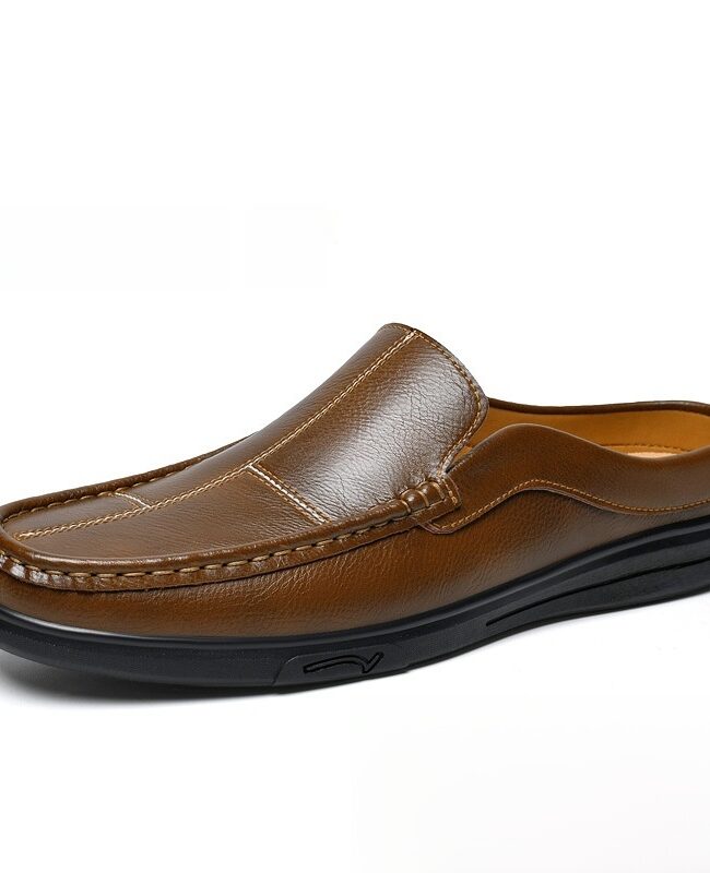 The Madeleine Breathable Leather Slip on Shoes Detail – La Rose Couture Shoes & Footwear