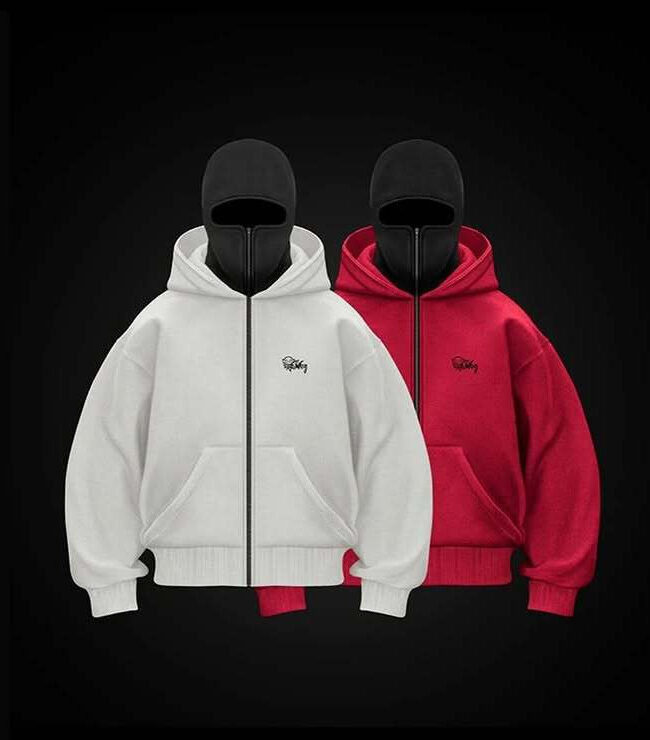 The Camille Hooded Zip Cardigan Sweater Windproof High Street Jacket Detail – La Rose Couture Coats & Jackets