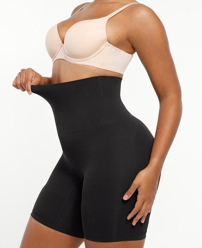 The Mathilde Sports Shorts Detail – La Rose Couture Trousers & Skirts