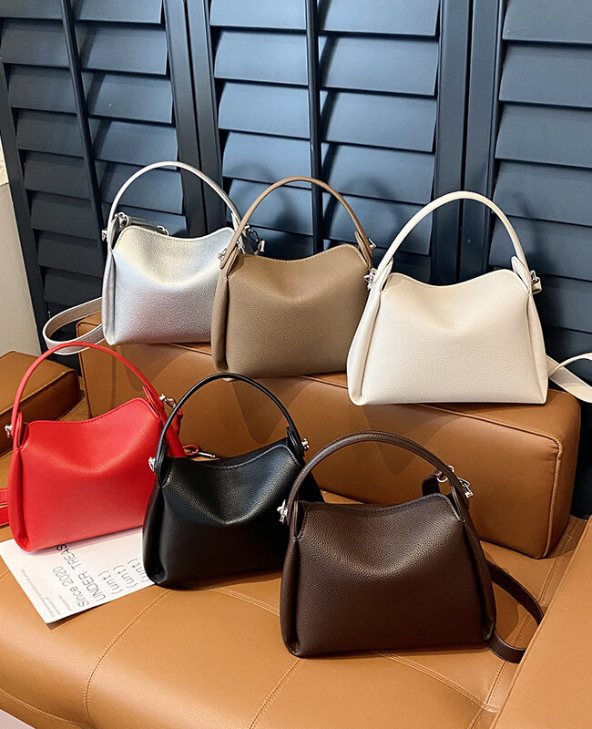 The Mathilde Casual Pillow Shoulder Bag Detail – La Rose Couture Handbags & Clutches