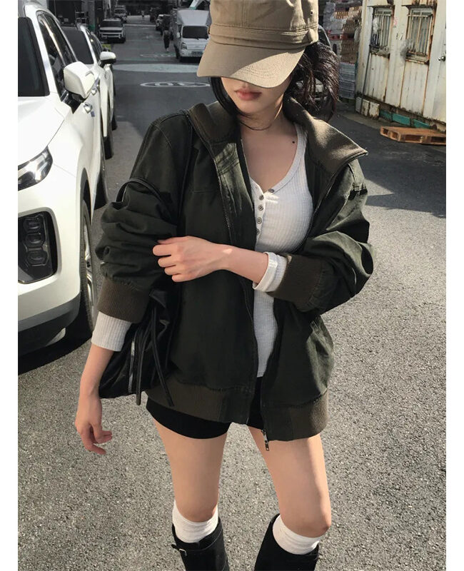 The Melanie Loose Fit Casual Jacket – La Rose Couture Coats & Jackets