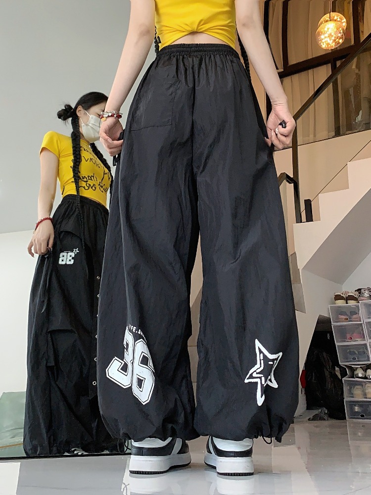 Womens Quick-Dry Wide-Leg Cargo Pants - Image 2