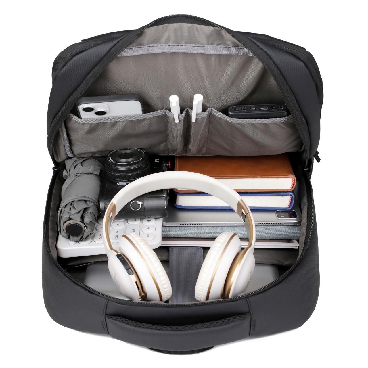 Water Resistant Business Laptop Backpack - Image 3