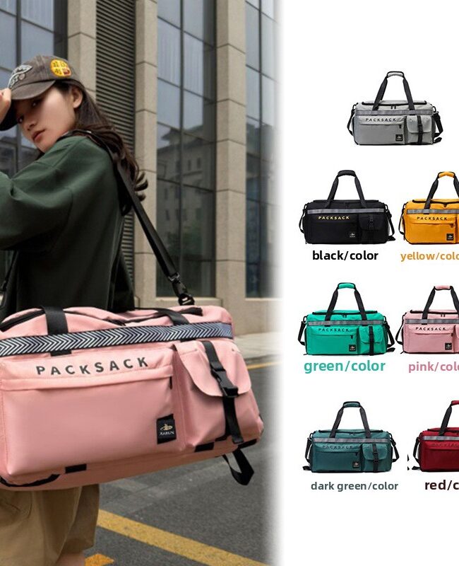 The Astrid Dry and Wet Separation Sports Fitness Bag – La Rose Couture Handbags & Clutches