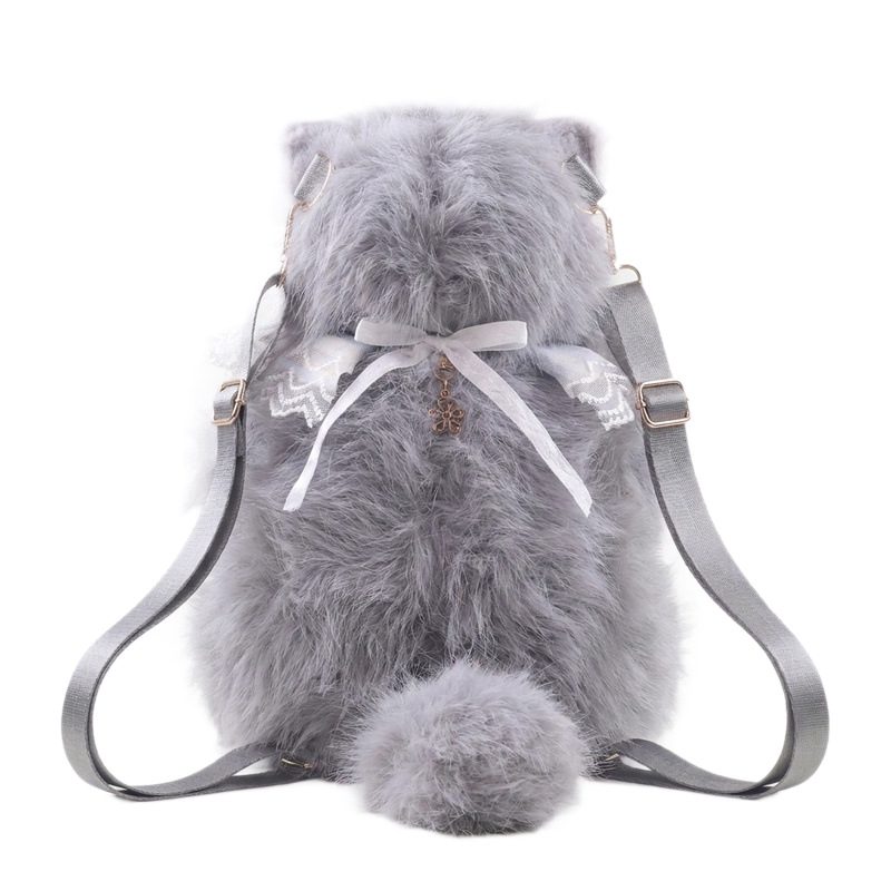 Simulated Animal Plush Backpack with Music Box - Image 2