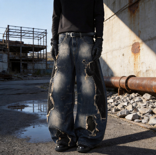 Loose-fitting, figure-flattering wide-leg pants