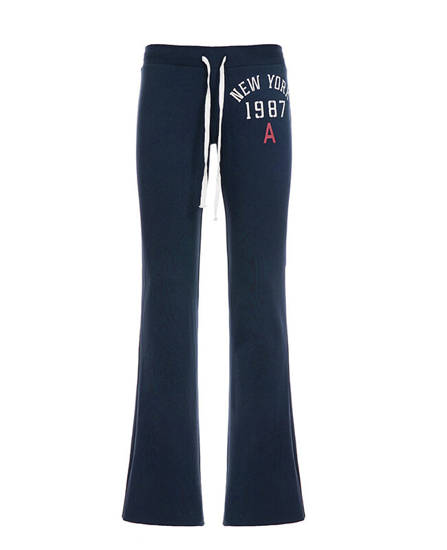 The Seraphine Low Waist Tie Dye Color Block Flared Casual Pants Detail – La Rose Couture Trousers & Skirts