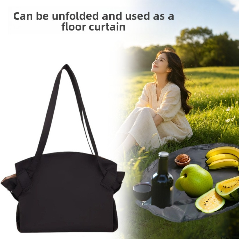 Portable large-capacity waterproof camping backpack with expandable design
