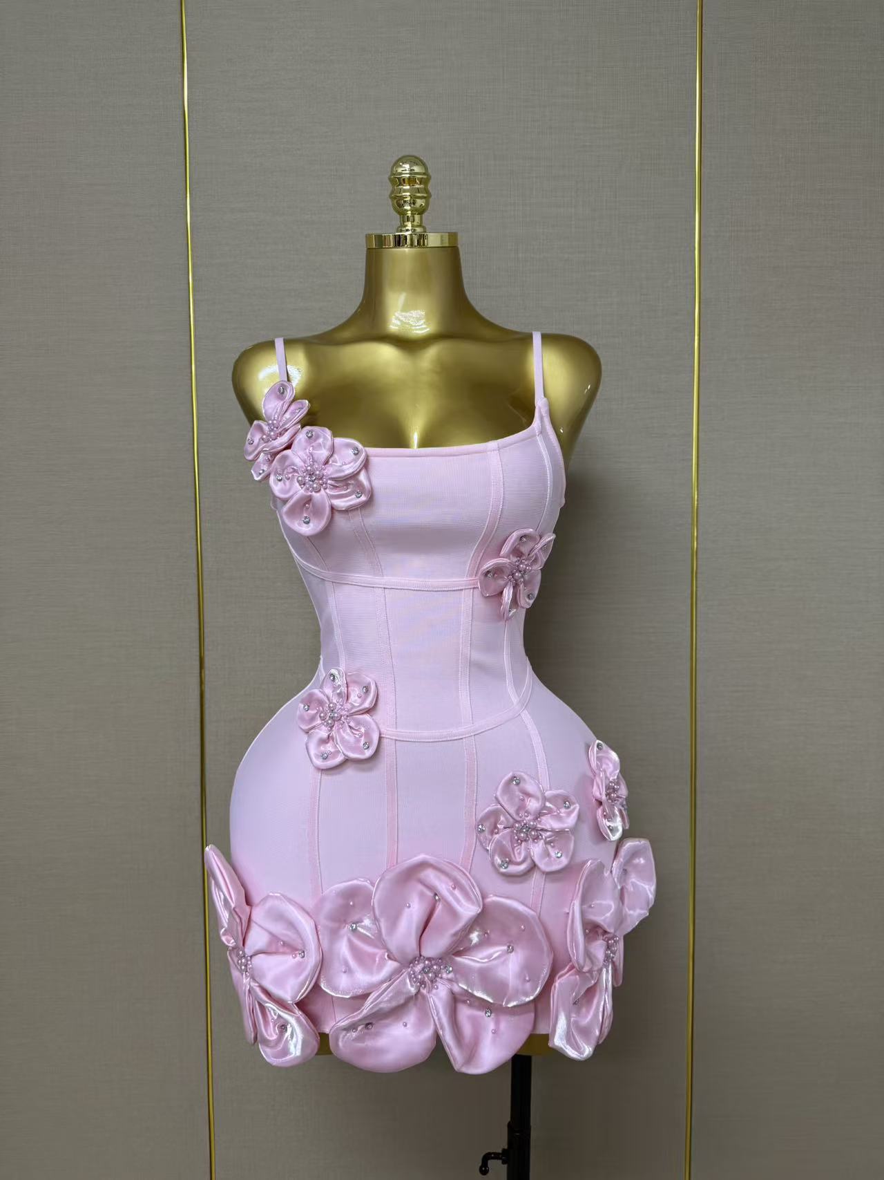 Women's strapless dress - Image 4