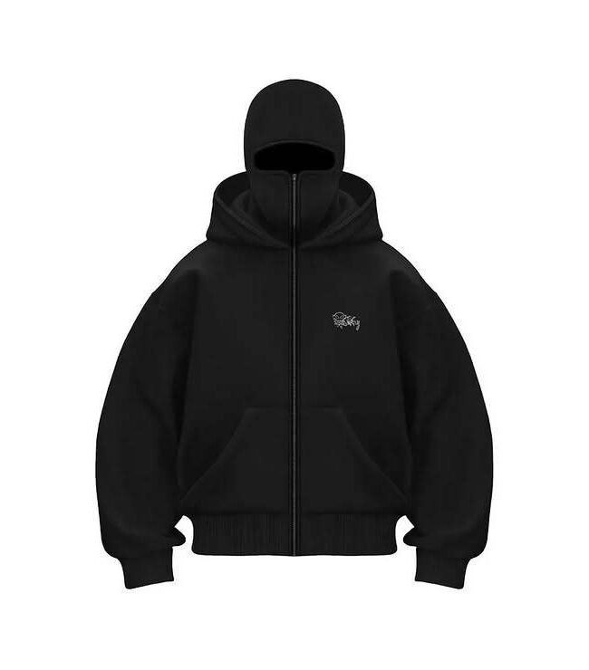 The Camille Hooded Zip Cardigan Sweater Windproof High Street Jacket Detail – La Rose Couture Coats & Jackets