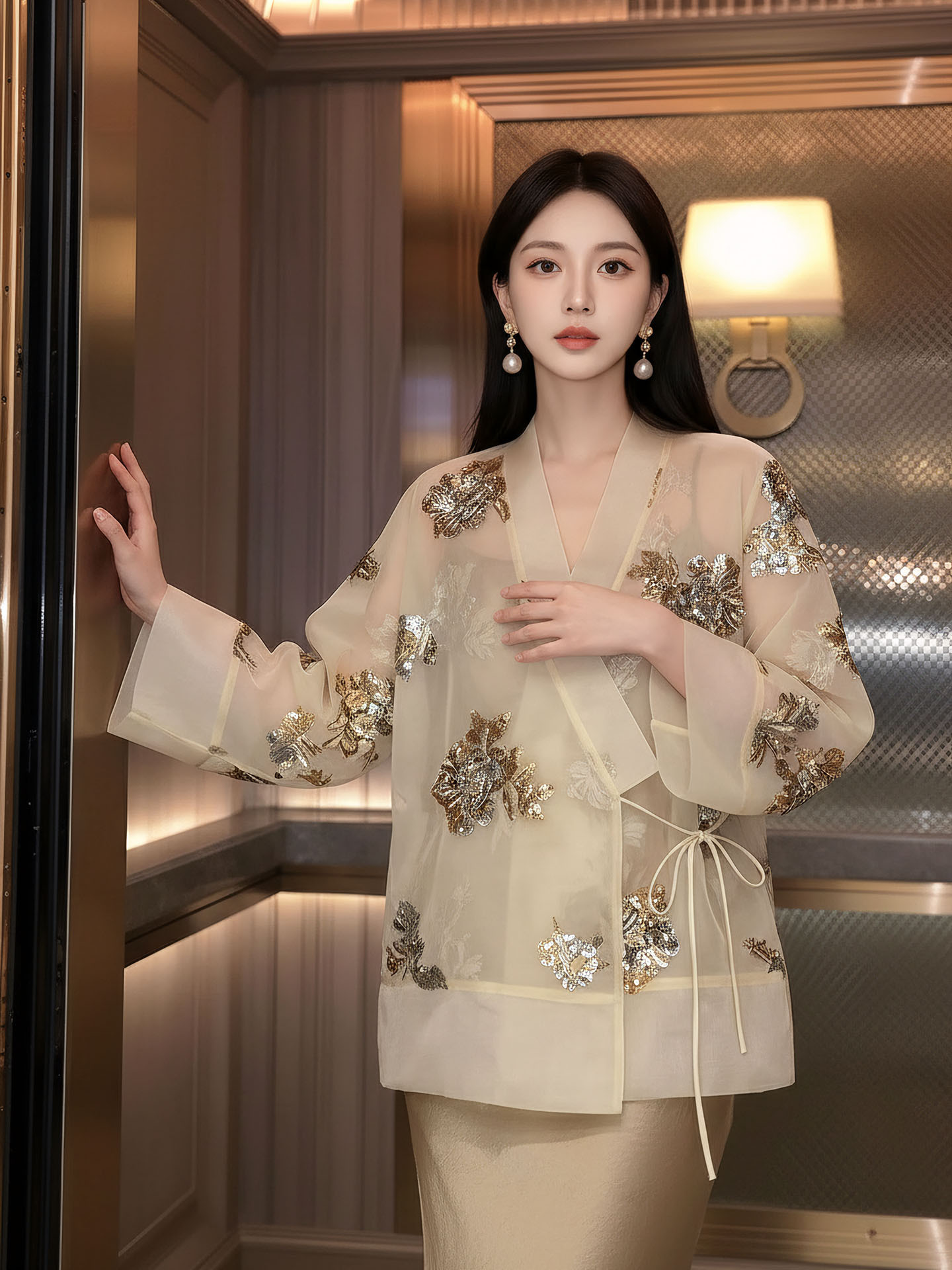 Silk Dress - Image 5