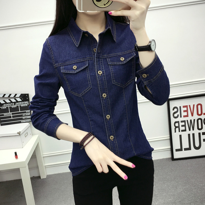 Womens Denim Shirt - Image 5