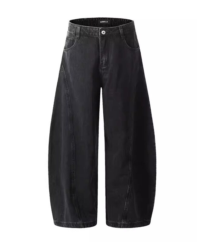 The Daphne Loose Fitting Wide Leg Pants Detail – La Rose Couture Trousers & Skirts