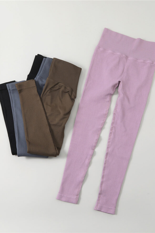 The Madeleine High Waist Belly Lifting Fitness Pants Detail – La Rose Couture Trousers & Skirts