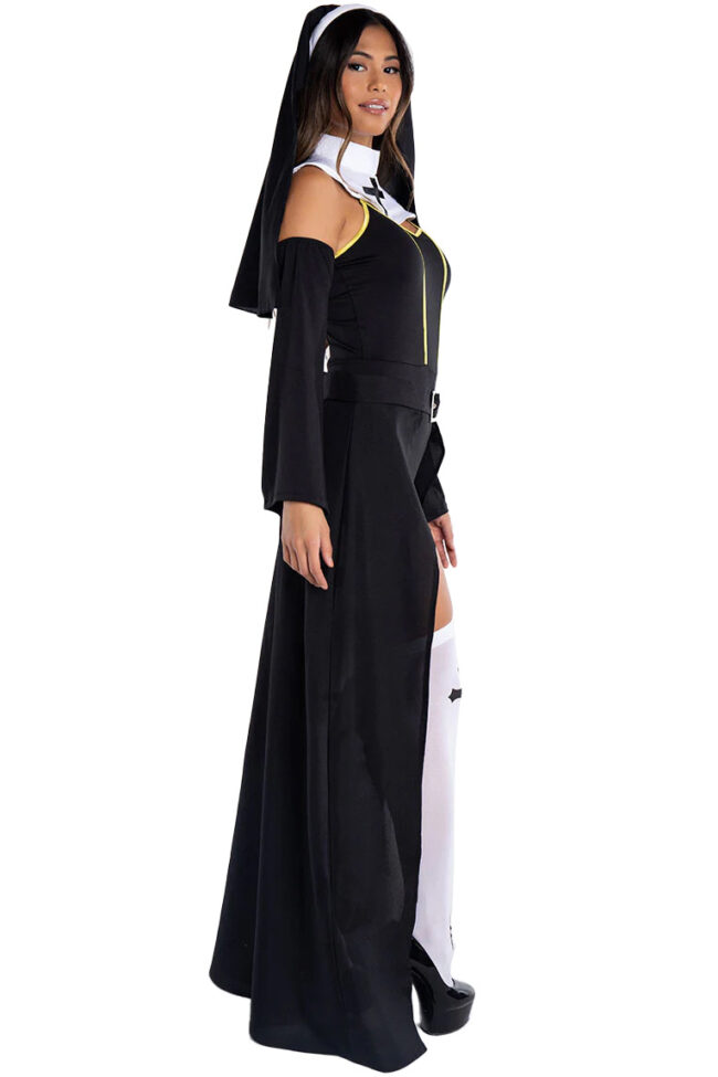 The Yvette Nun Costume Detail – La Rose Couture Dresses & Gowns