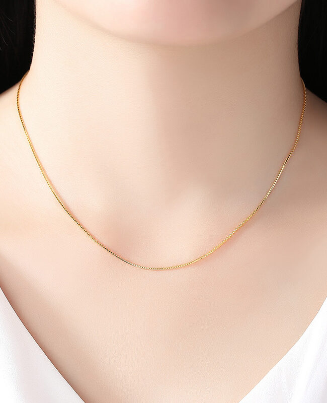 The Renee Cross Linked Snake Bone Chain Sesame Seed Detail – La Rose Couture Jewellery & Accessories