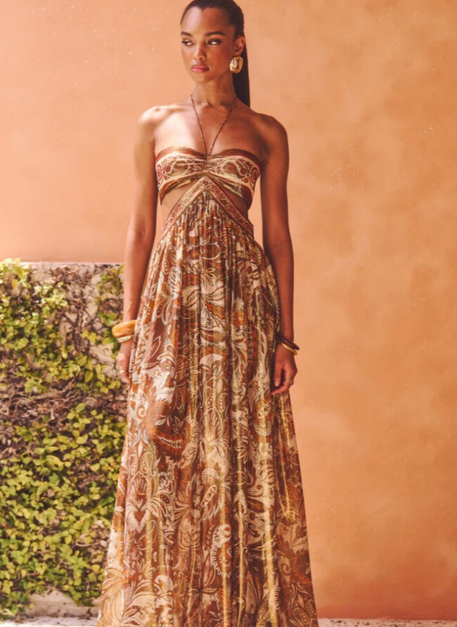 The Coralie Summer New Dress Long Strap Backless Sexy Detail – La Rose Couture Dresses & Gowns