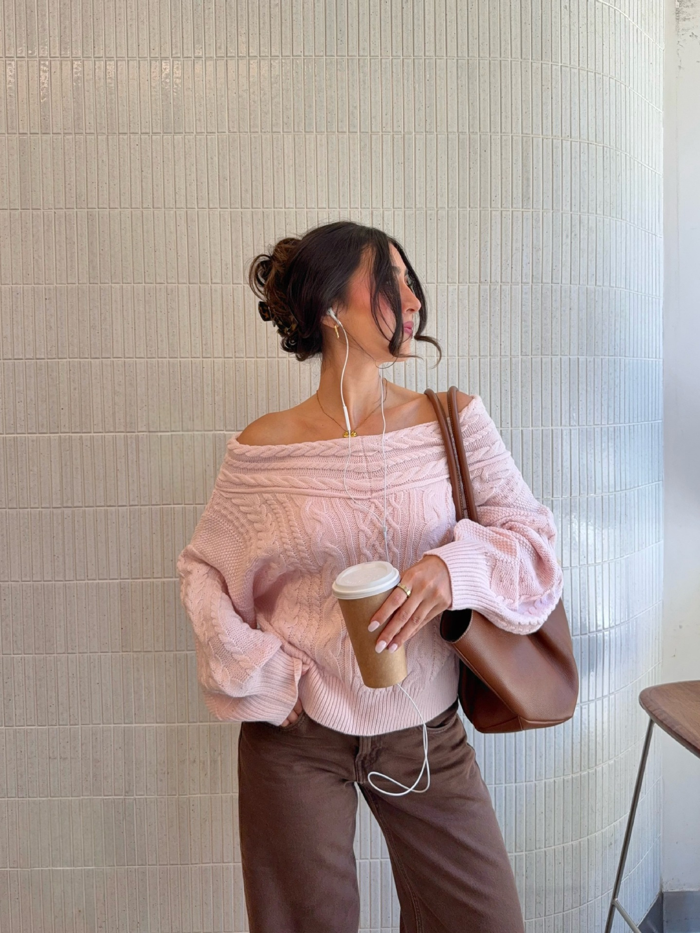 Womens Knit Sweater - Image 5