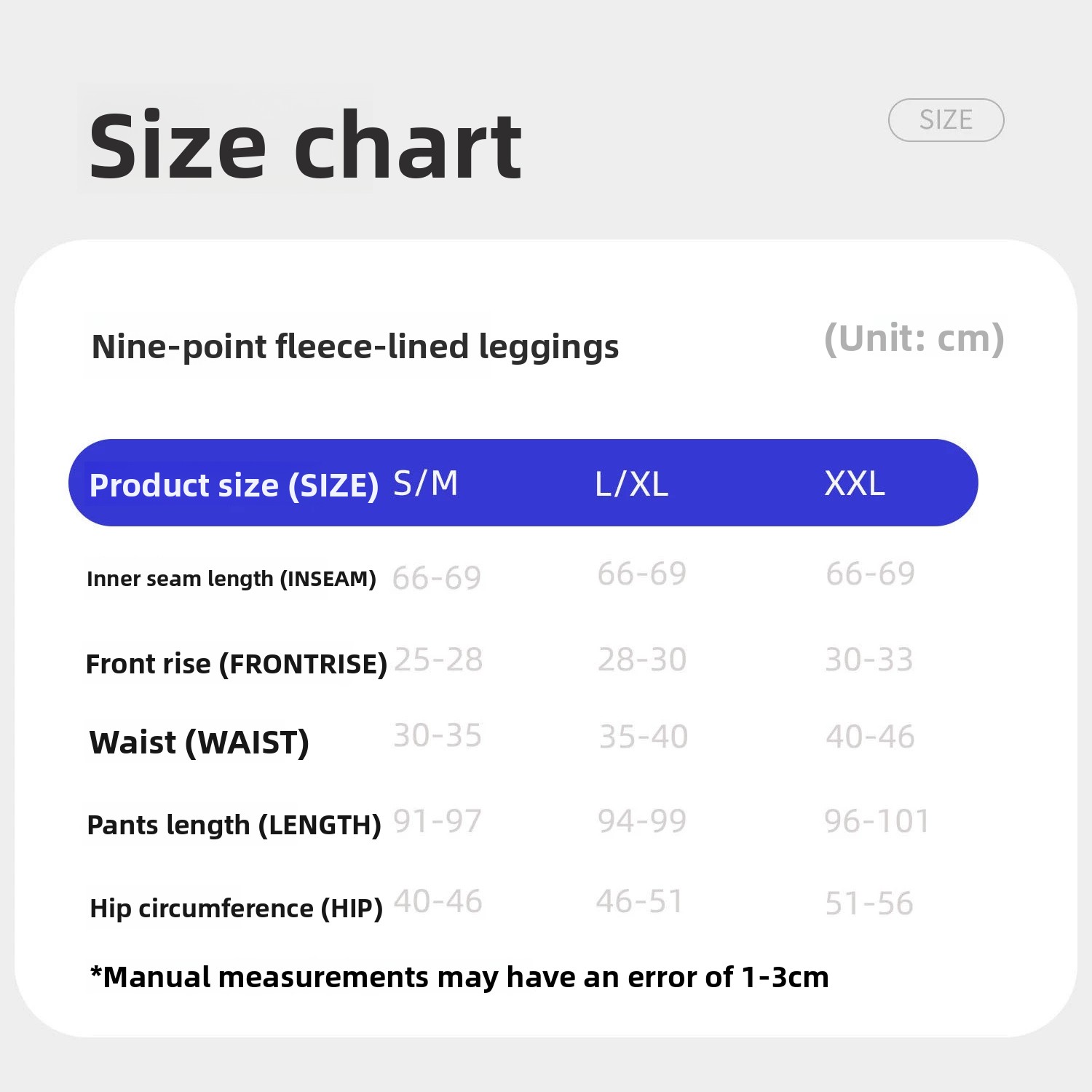 Fleece Lined High Waist Leggings for Women - Image 2