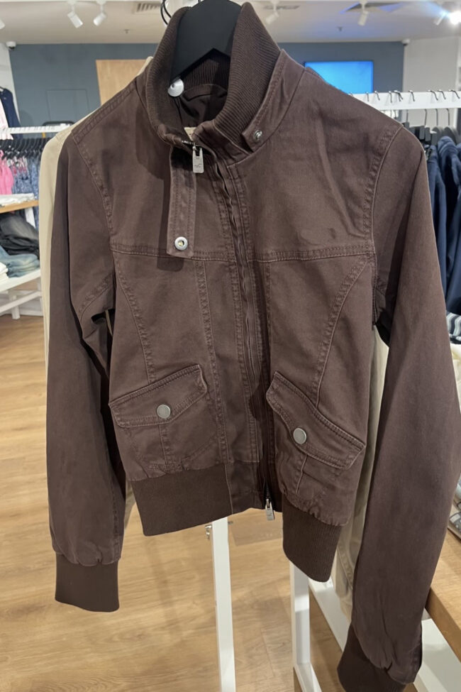 The Angele Cotton Jacket Detail – La Rose Couture Coats & Jackets