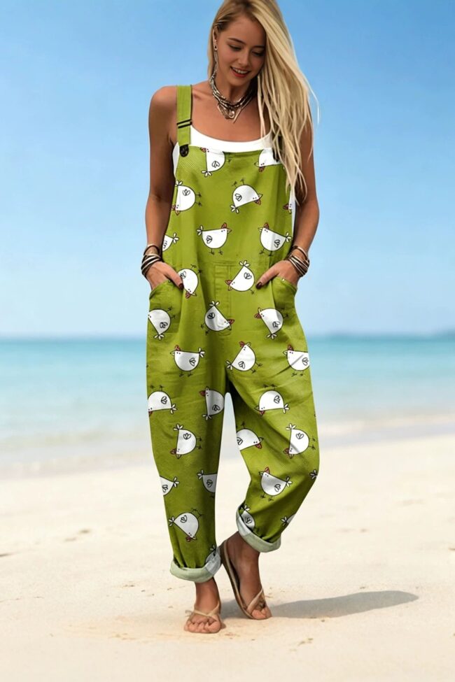 The Cassandre Sleeveless Printed Long Style Drawstring Pants – La Rose Couture Trousers & Skirts