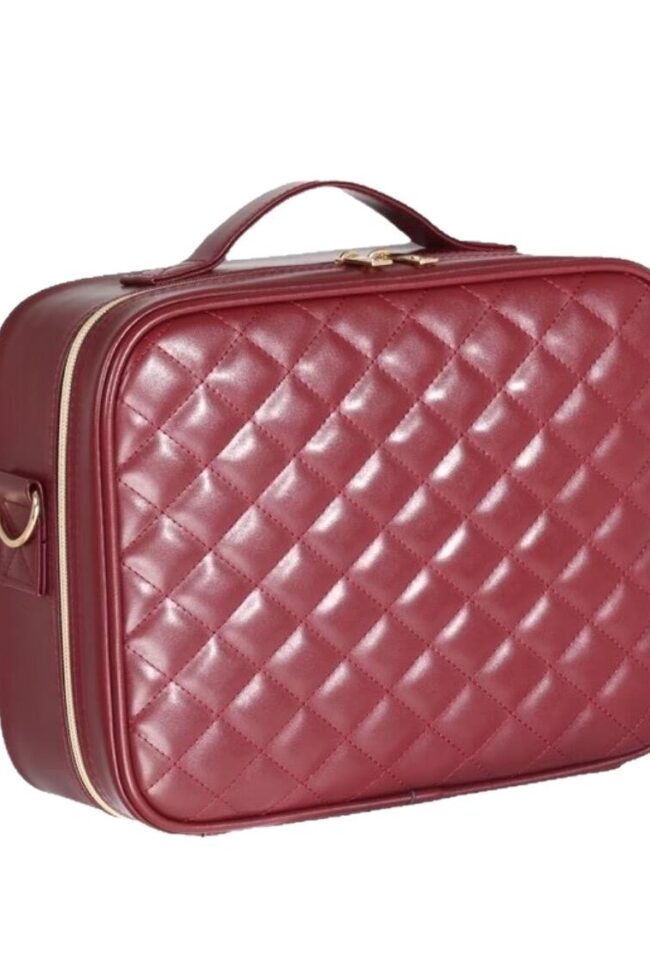 The Morgane Led Illuminated Cosmetic Makeup Case Detail – La Rose Couture Handbags & Clutches