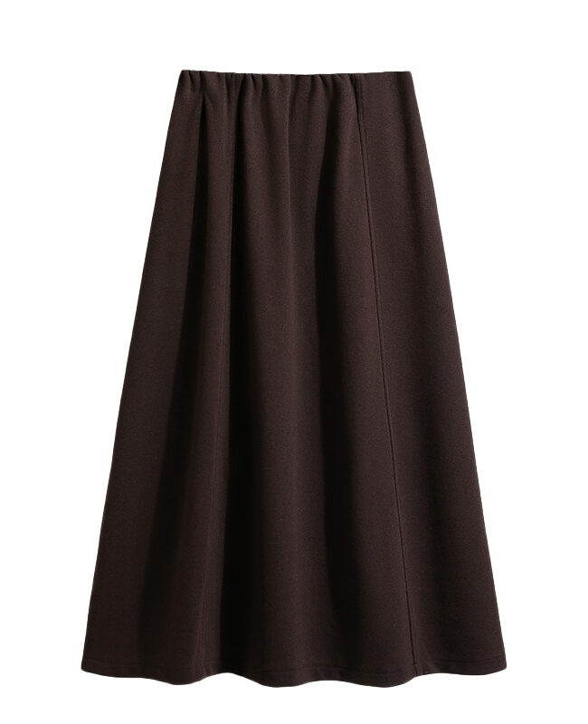 The Gisele Plus Size Acetate Wool Blend a Line Skirt with Pockets Detail – La Rose Couture Trousers & Skirts