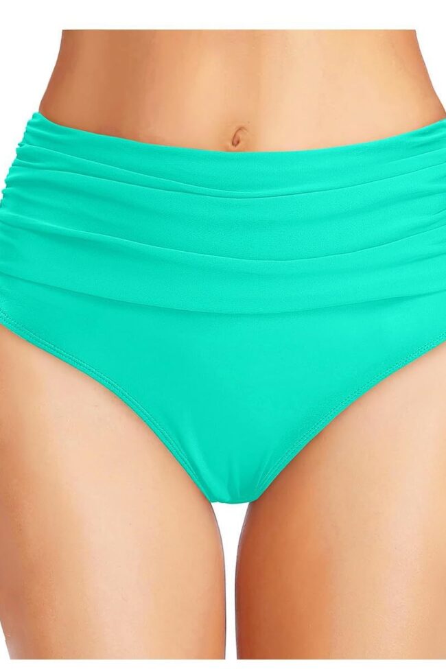 The Capucine High Waist Bikini Swim Briefs – La Rose Couture Trousers & Skirts