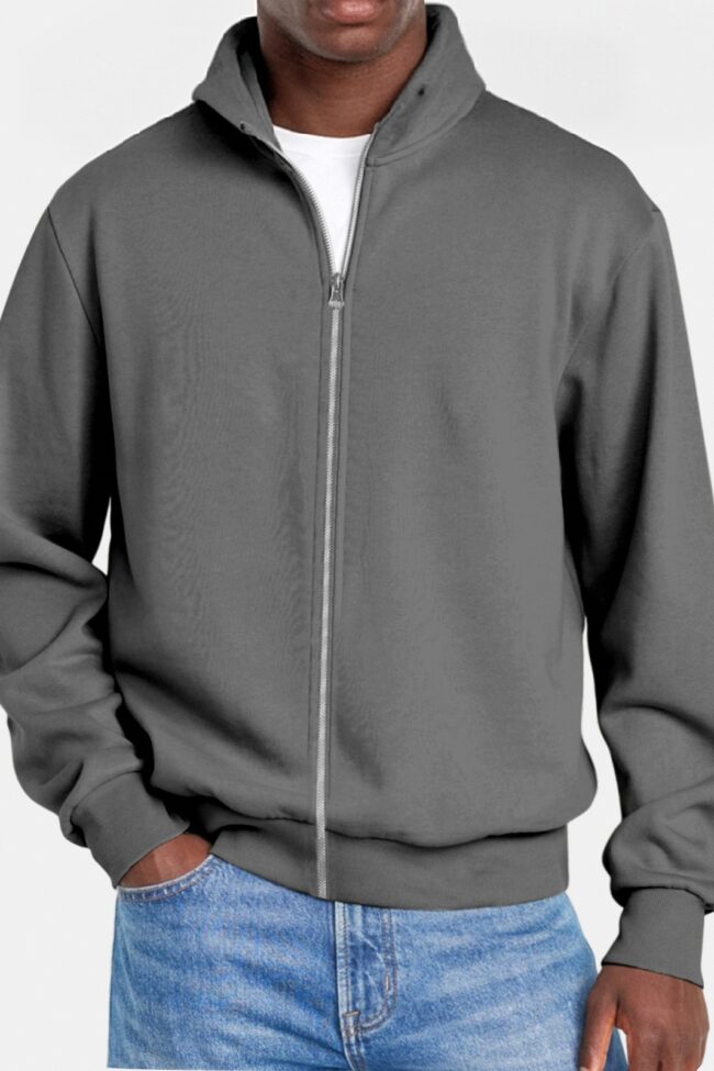 The Magali Stand Up Collar Sweatshirt Detail – La Rose Couture Tops & Blouses