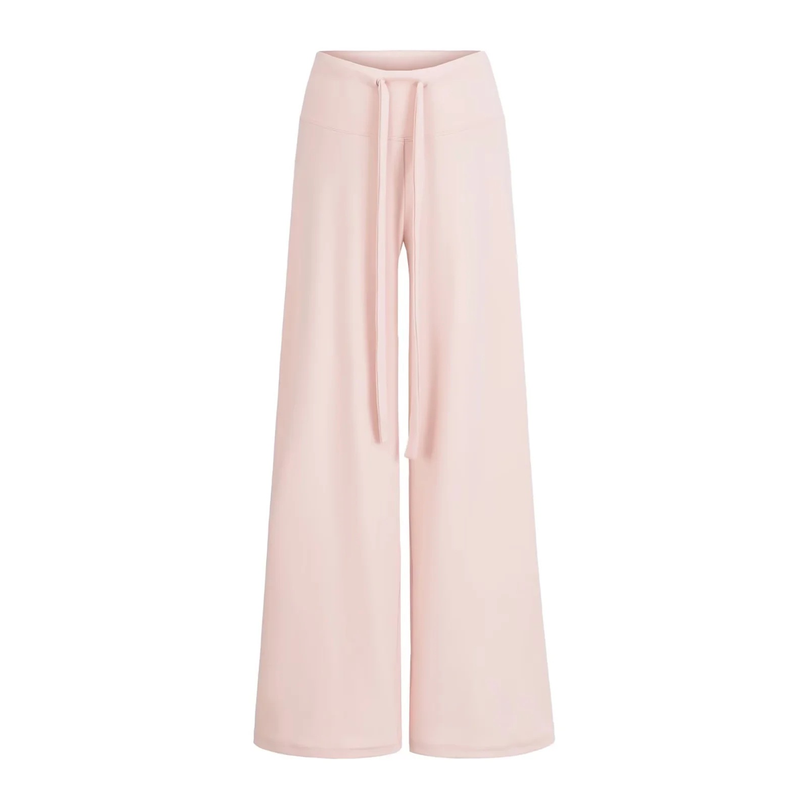 Low-Waist Drawstring Wide-Leg Casual Pants - Image 5