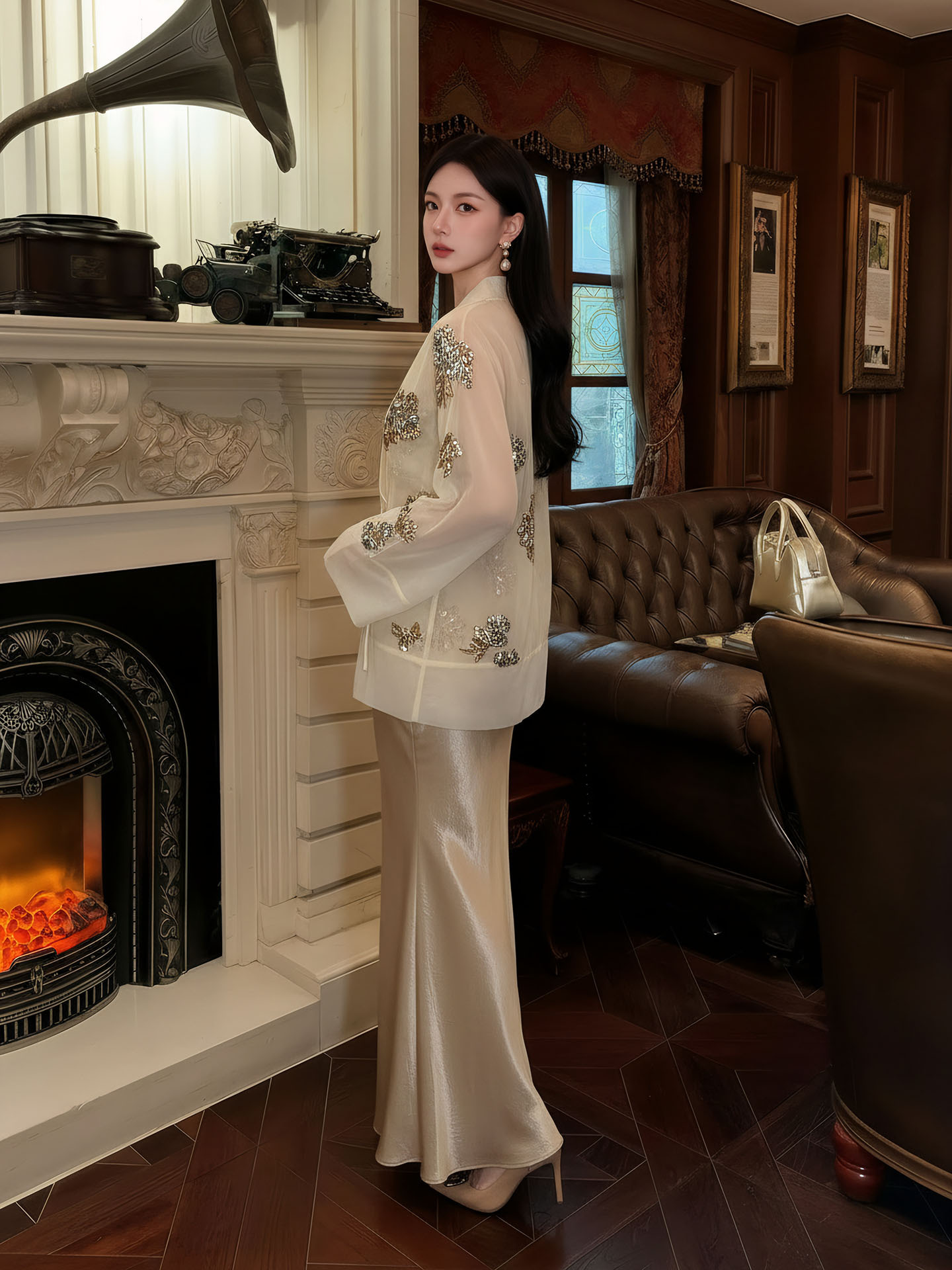 Silk Dress - Image 4