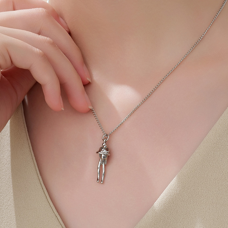 Hug Child Pendant Necklace - Image 4