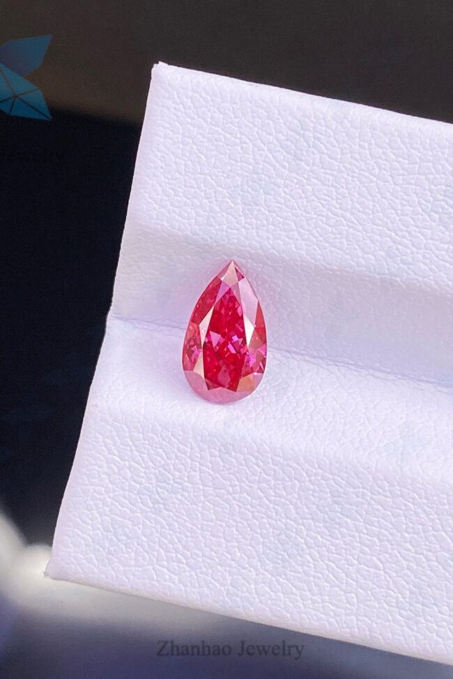 The Gaia Pearl Shaped Colored Diamond Ring Detail – La Rose Couture Jewellery & Accessories