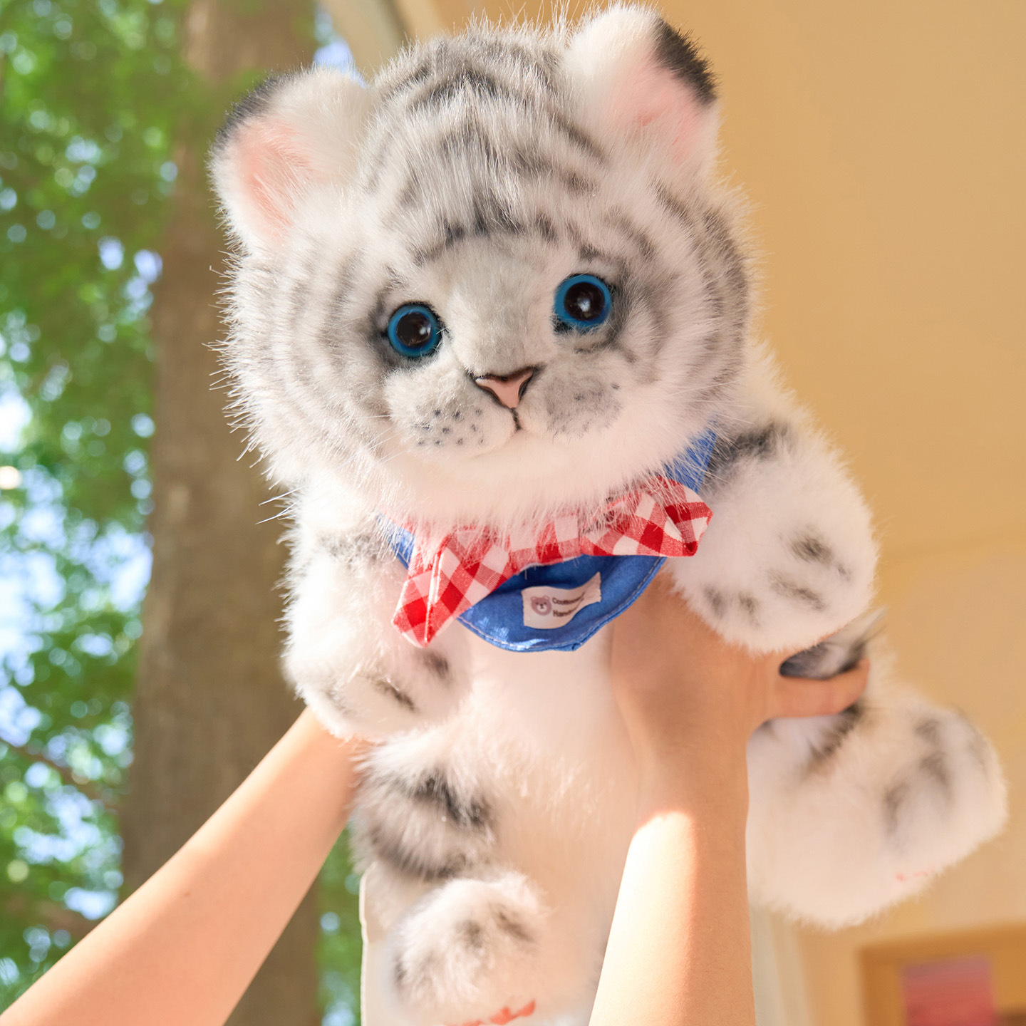 Tiger Plush Backpack with Stuffed Animal Design - Image 2