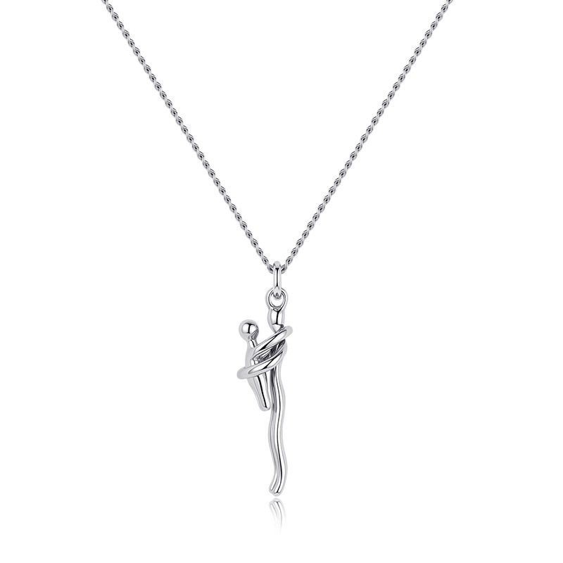 Hug Child Pendant Necklace - Image 2