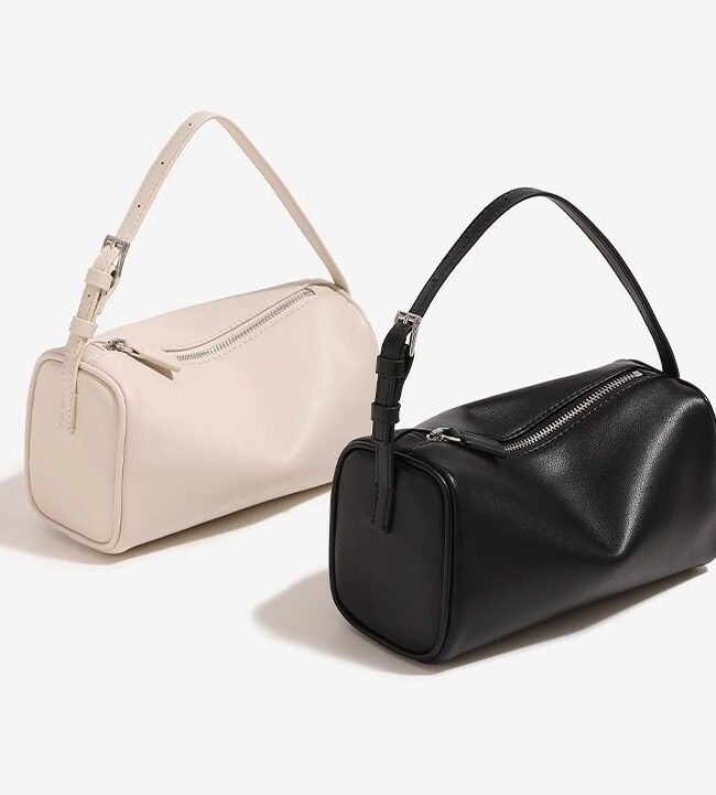 The Berenice Genuine Leather Crossbody Bag with Adjustable Strap Detail – La Rose Couture Handbags & Clutches