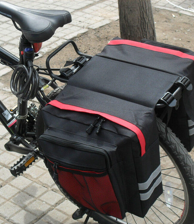 The Solene Bicycle Pannier Bag Detail – La Rose Couture Handbags & Clutches