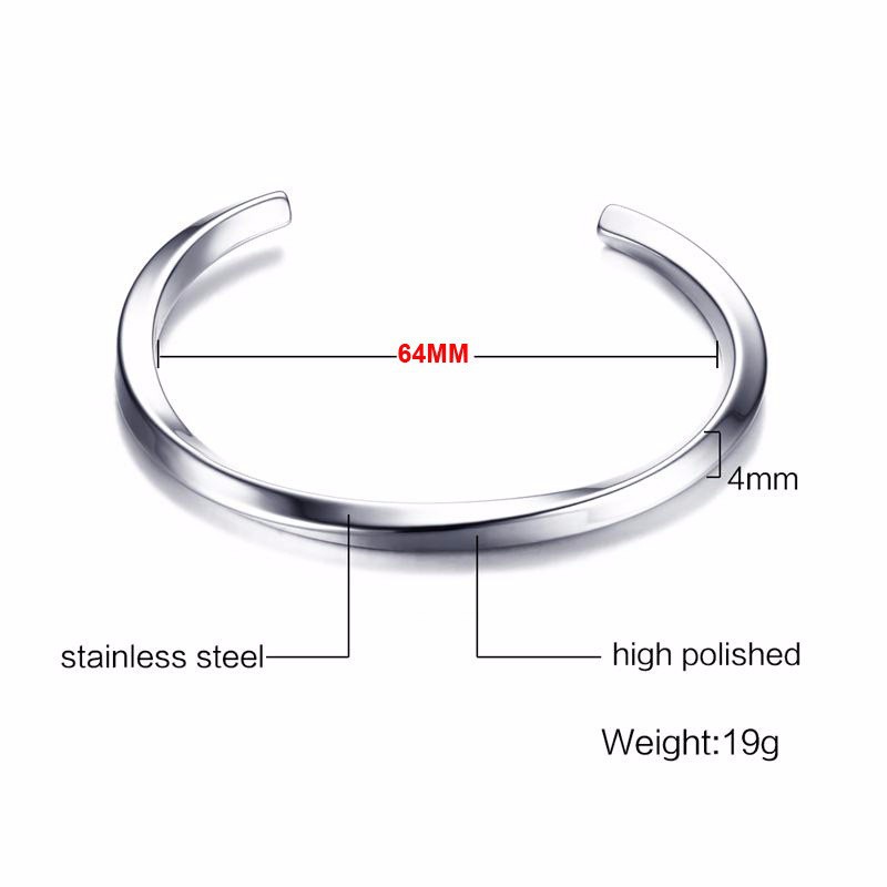 Men's stainless steel bracelet double-layer personalized fashion bracelet - Image 4