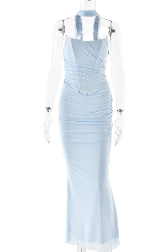 The Agathe Strapless Long Dress Detail – La Rose Couture Dresses & Gowns
