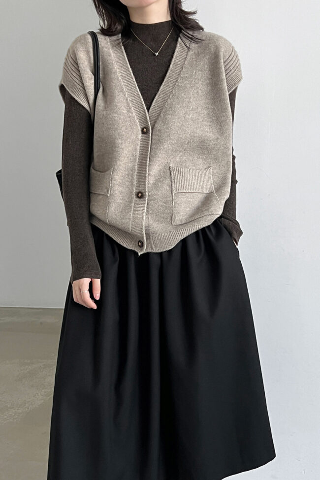 The Penelope Half High Collar Knitted Sweater Detail – La Rose Couture Coats & Jackets