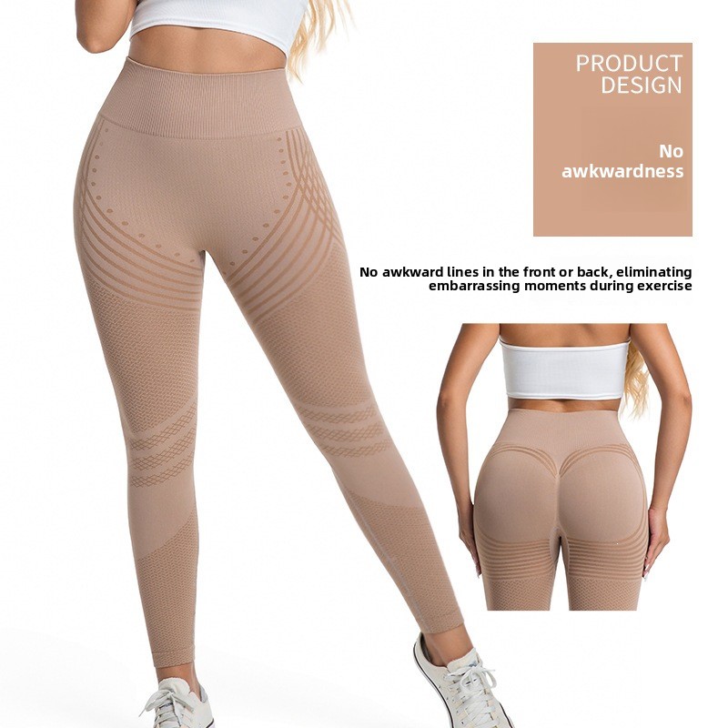 Fitness workout butt-lifting leggings - Image 3