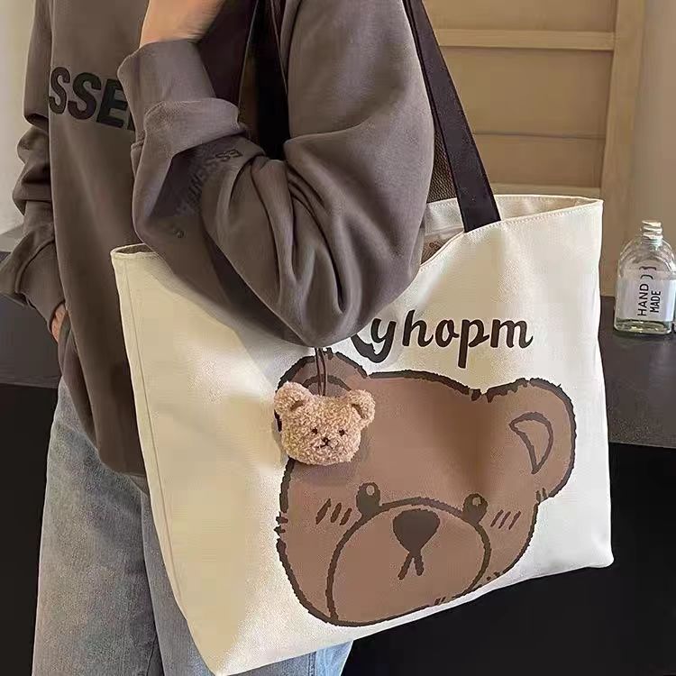 Little Bear Canvas Bag - Image 4