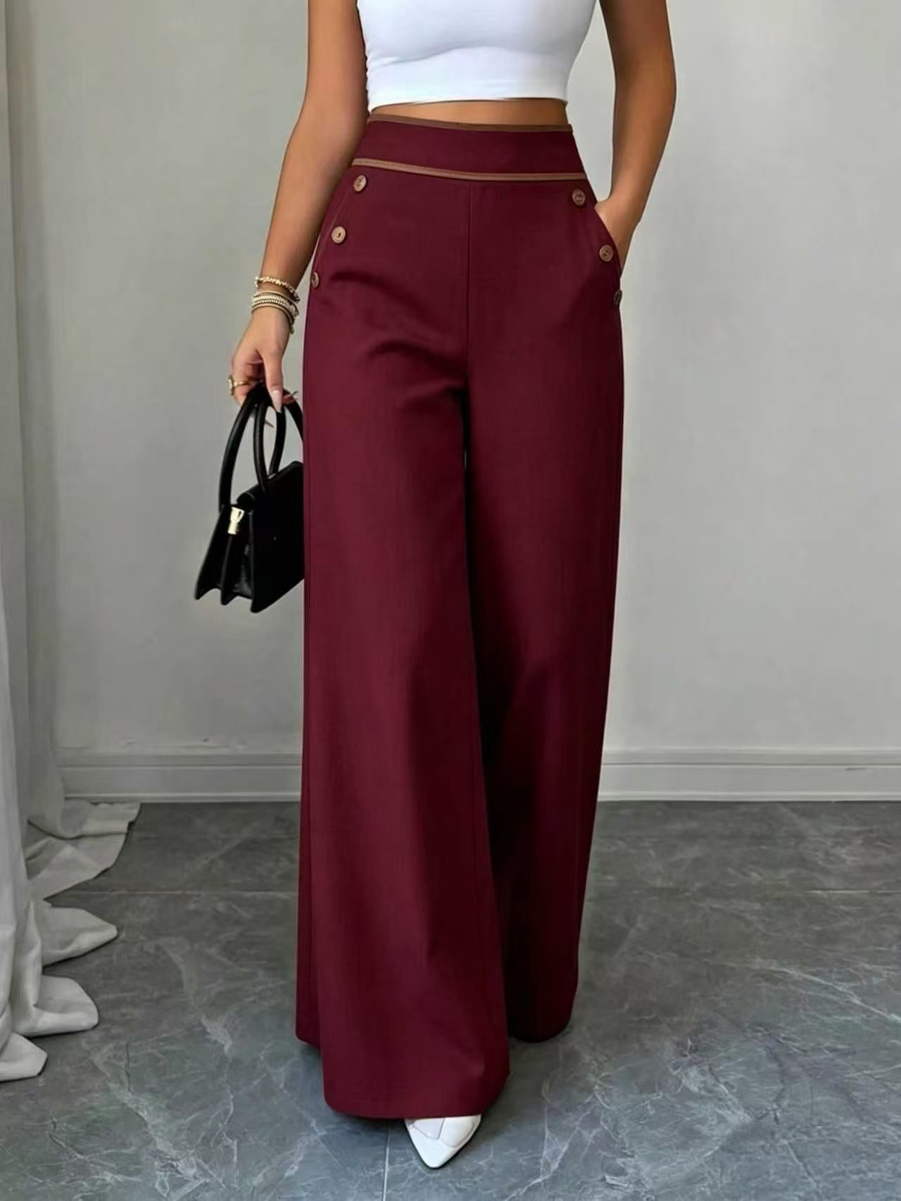 Wide-leg trousers - Image 4