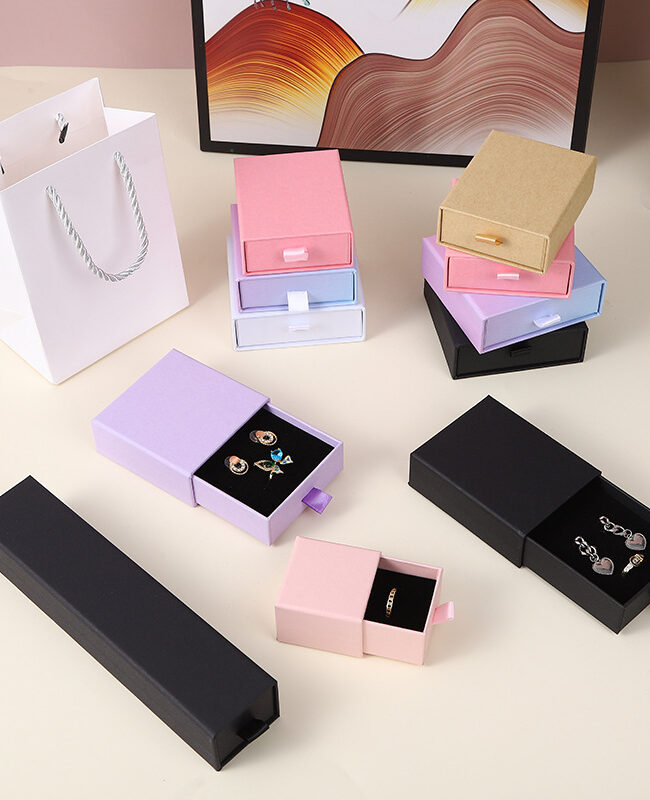 The Violette Paper Jewelry Box Detail – La Rose Couture Jewellery & Accessories