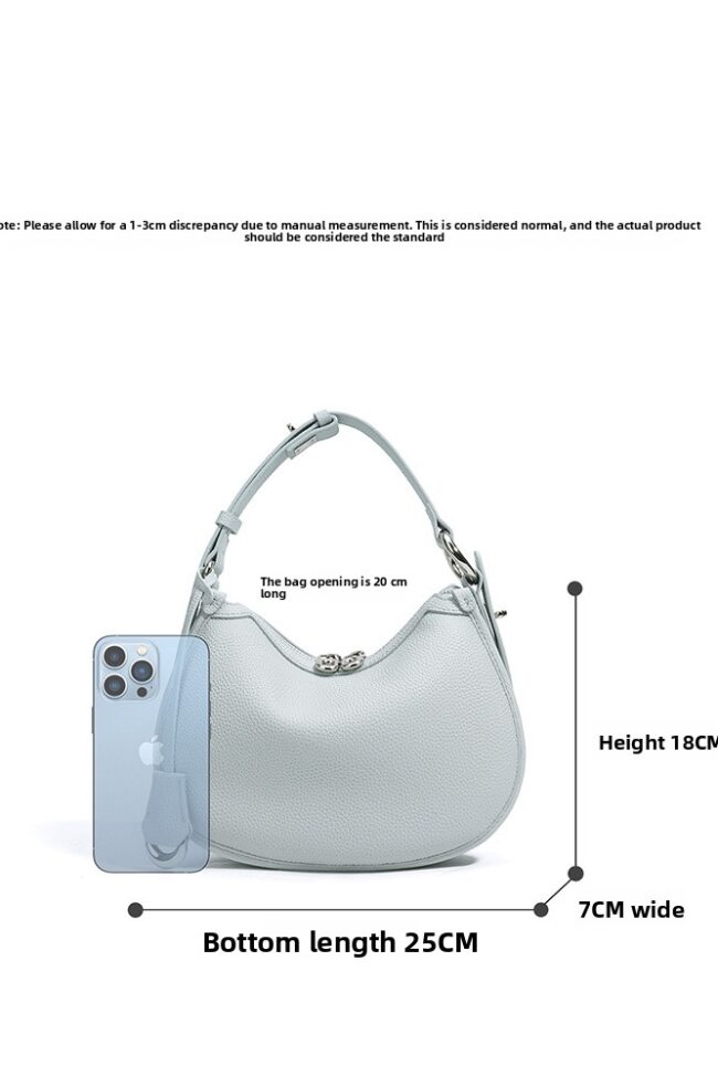 The Aurore Leather Bag Detail – La Rose Couture Handbags & Clutches