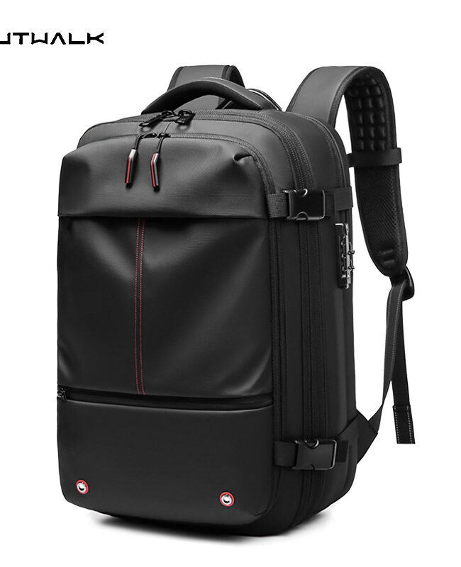 The Muriel Multifunctional Travel Vacuum Compression Backpack Detail – La Rose Couture Handbags & Clutches